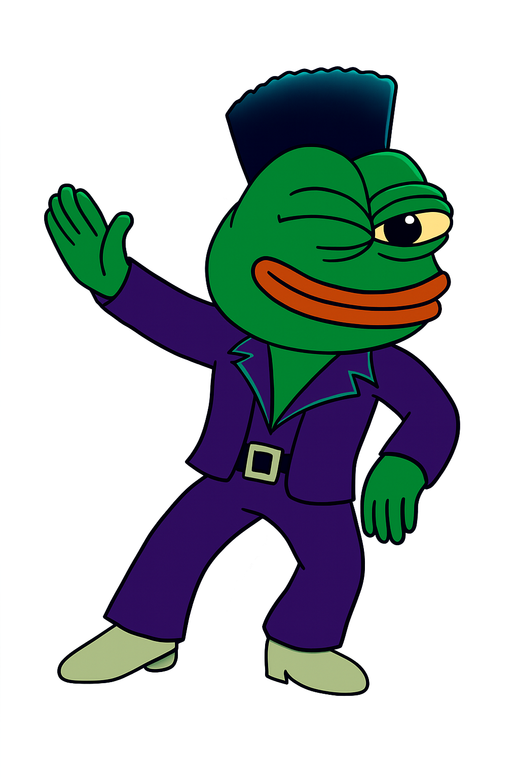 Pepe Fade Ninja Coin Hero
